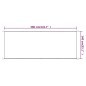 vidaXL Toldo vertical tela oxford azul 140x360 cm