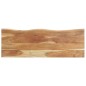 vidaXL Perchero con borde natural madera maciza de acacia 100x35x22 cm vidaXL Perchero con borde natural madera maciza de acacia 100x35x22 cm