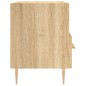 vidaXL Mesita noche 2 uds madera ingeniería roble Sonoma 40x35x47,5 cm vidaXL Mesita noche 2 uds madera ingeniería roble Sonoma 40x35x47,5 cm