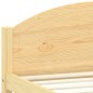 vidaXL Estructura de cama de madera maciza de pino 140x200 cm vidaXL Estructura de cama de madera maciza de pino 140x200 cm