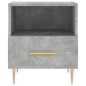 vidaXL Mesita noche 2 uds madera ingeniería gris hormigón 40x35x47,5cm vidaXL Mesita noche 2 uds madera ingeniería gris hormigón 40x35x47,5cm