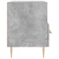 vidaXL Mesita noche 2 uds madera ingeniería gris hormigón 40x35x47,5cm vidaXL Mesita noche 2 uds madera ingeniería gris hormigón 40x35x47,5cm