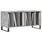vidaXL Mueble discos madera contrachapada gris hormigón 100x38x48 cm vidaXL Mueble discos madera contrachapada gris hormigón 100x38x48 cm