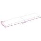 vidaXL Tablero mesa madera tratada borde vivo marrón 200x50x(2-4) cm vidaXL Tablero mesa madera tratada borde vivo marrón 200x50x(2-4) cm