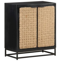 vidaXL Aparador de madera maciza de mango 60x35x70 cm