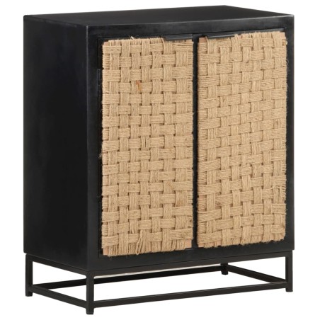 vidaXL Aparador de madera maciza de mango 60x35x70 cm