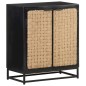 vidaXL Aparador de madera maciza de mango 60x35x70 cm vidaXL Aparador de madera maciza de mango 60x35x70 cm