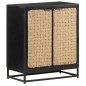 vidaXL Aparador de madera maciza de mango 60x35x70 cm vidaXL Aparador de madera maciza de mango 60x35x70 cm