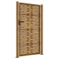 vidaXL Puerta de jardín acero corten diseño cuadrado 105x205 cm vidaXL Puerta de jardín acero corten diseño cuadrado 105x205 cm