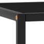 vidaXL Mesa de centro negra con vidrio negro 90x90x50 cm vidaXL Mesa de centro negra con vidrio negro 90x90x50 cm