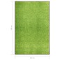 vidaXL Felpudo lavable verde 120x180 cm vidaXL Felpudo lavable verde 120x180 cm