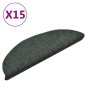 vidaXL Alfombrilla autoadhesiva de escalera 15 uds 56x17x3 cm verde vidaXL Alfombrilla autoadhesiva de escalera 15 uds 56x17x3 cm verde