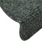 vidaXL Alfombrilla autoadhesiva de escalera 15 uds 56x17x3 cm verde vidaXL Alfombrilla autoadhesiva de escalera 15 uds 56x17x3 cm verde