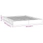 vidaXL Estructura de cama madera maciza blanco 120x200 cm