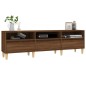 vidaXL Mueble de TV madera contrachapada roble marrón 150x30x44,5 cm vidaXL Mueble de TV madera contrachapada roble marrón 150x30x44,5 cm