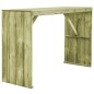 vidaXL Mesa de bar de madera de pino impregnada 170x60x110 cm vidaXL Mesa de bar de madera de pino impregnada 170x60x110 cm