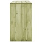 vidaXL Mesa de bar de madera de pino impregnada 170x60x110 cm vidaXL Mesa de bar de madera de pino impregnada 170x60x110 cm