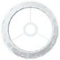 vidaXL Pantalla para lámpara de techo mimbre blanco Ø25x17 cm vidaXL Pantalla para lámpara de techo mimbre blanco Ø25x17 cm