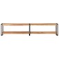 vidaXL Mueble de TV madera maciza de acacia 200x30x40 cm