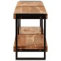 vidaXL Mueble de TV madera maciza de acacia 200x30x40 cm