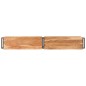 vidaXL Mueble de TV madera maciza de acacia 200x30x40 cm