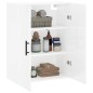 vidaXL Armario de pared blanco brillante 69,5x34x90 cm vidaXL Armario de pared blanco brillante 69,5x34x90 cm