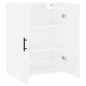 vidaXL Armario de pared blanco brillante 69,5x34x90 cm vidaXL Armario de pared blanco brillante 69,5x34x90 cm