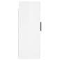 vidaXL Armario de pared blanco brillante 69,5x34x90 cm vidaXL Armario de pared blanco brillante 69,5x34x90 cm