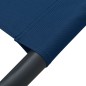 vidaXL Tumbona de jardín con toldo y cojín azul vidaXL Tumbona de jardín con toldo y cojín azul