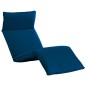 vidaXL Tumbona plegable de tela Oxford azul marino