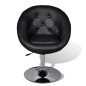 vidaXL Taburete de bar cuero sintético negro vidaXL Taburete de bar cuero sintético negro