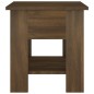 vidaXL Mesa de centro madera de ingeniería marrón roble 40x40x42 cm vidaXL Mesa de centro madera de ingeniería marrón roble 40x40x42 cm