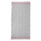 vidaXL Alfombra de algodón gris 80x150 cm vidaXL Alfombra de algodón gris 80x150 cm