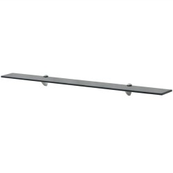 vidaXL Estante flotante de cristal 100x20 cm 8 mm