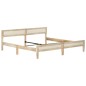 vidaXL Estructura de cama de madera maciza de mango 200 cm vidaXL Estructura de cama de madera maciza de mango 200 cm