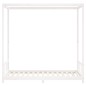 vidaXL Estructura de cama para niños madera de pino blanco 90x190 cm vidaXL Estructura de cama para niños madera de pino blanco 90x190 cm