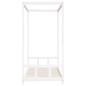 vidaXL Estructura de cama para niños madera de pino blanco 90x190 cm vidaXL Estructura de cama para niños madera de pino blanco 90x190 cm