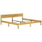 vidaXL Estructura de cama de madera maciza de mango 200 cm