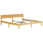 vidaXL Estructura de cama de madera maciza de mango 200 cm