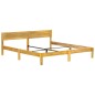 vidaXL Estructura de cama de madera maciza de mango 200 cm