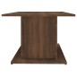 vidaXL Mesa de centro madera de ingeniería marrón roble 102x55,5x40 cm
