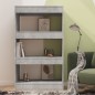 vidaXL Estantería/divisor madera ingeniería gris hormigón 60x30x103 cm vidaXL Estantería/divisor madera ingeniería gris hormigón 60x30x103 cm