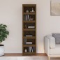 vidaXL Estantería madera maciza de pino marrón miel 50x35x183 cm vidaXL Estantería madera maciza de pino marrón miel 50x35x183 cm