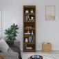 vidaXL Estantería madera maciza de pino marrón miel 50x35x183 cm vidaXL Estantería madera maciza de pino marrón miel 50x35x183 cm