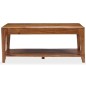 vidaXL Mesa de centro de madera maciza 88x50x38 cm vidaXL Mesa de centro de madera maciza 88x50x38 cm
