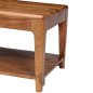 vidaXL Mesa de centro de madera maciza 88x50x38 cm vidaXL Mesa de centro de madera maciza 88x50x38 cm