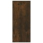 vidaXL Aparador de madera de ingeniería roble ahumado 102x33x75 cm vidaXL Aparador de madera de ingeniería roble ahumado 102x33x75 cm