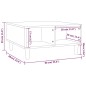 vidaXL Mesa de centro madera de ingeniería roble marrón 60x60x30 cm