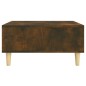 vidaXL Mesa de centro madera de ingeniería roble ahumado 60x60x30 cm vidaXL Mesa de centro madera de ingeniería roble ahumado 60x60x30 cm