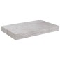vidaXL Estante flotante de pared gris hormigón MDF 23x23,5x3,8 cm vidaXL Estante flotante de pared gris hormigón MDF 23x23,5x3,8 cm